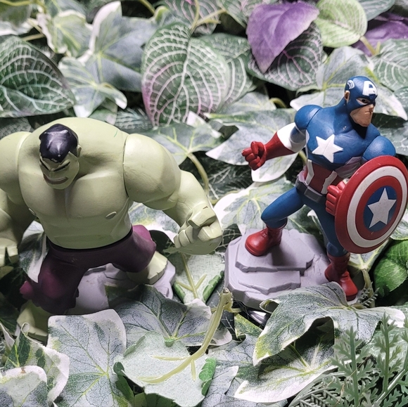 Bundle 4 Disney INFINITY 2.0 Marvel Super Heroes Action Figures - Picture 2 of 2